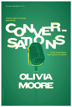 Affiche de Olivia Moore, Conversations.