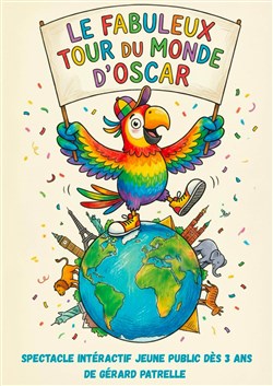 Affiche de Le fabuleux tour du monde d'Oscar