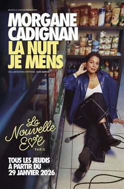 Affiche de Morgane Cadignan dans La nuit je mens