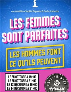 Affiche de Les femmes sont parfaites, Les hommes font ce qu'ils peuvent