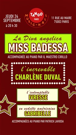 Affiche de Music-hall Tango Paris