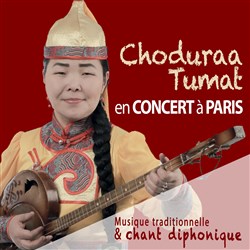 Affiche de Concert de chant diphonique et musique traditionnelle touva