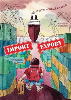 Affiche de Import Export, récit d'un voyage en Inde