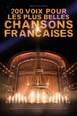 Affiche de 200 voix pour les plus belles chansons françaises
