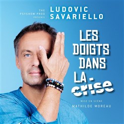 Affiche de Ludovic Savariello dans Les doigts dans la crise