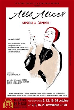 Affiche de Allô Alice ? Sapritch à l'appareil !