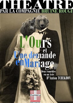 Affiche de L'ours | Une demande en mariage
