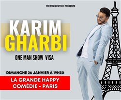 Affiche de Karim Gharbi dans Visa