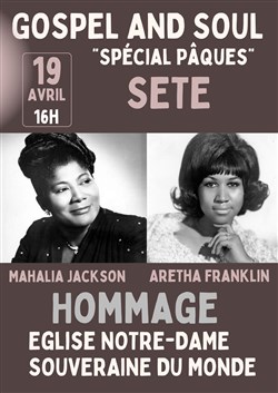 Affiche de Mahalia Jackson & Aretha Franklin Tribute - Spécial Pâques