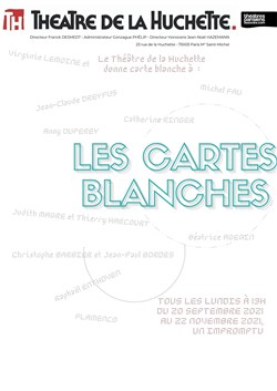 Affiche de Les cartes blanches