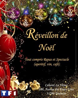 Affiche de Revue Spéciale réveillon de Noël