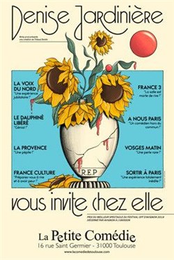 Affiche de Denise Jardinière vous invite chez elle