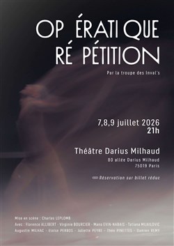 Affiche de Opératique Répétition