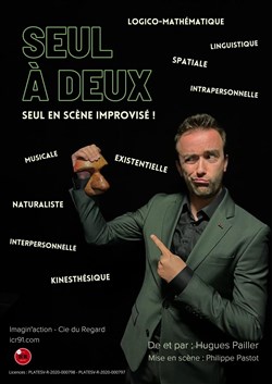 Affiche de Hugues Pailler dans Seul à deux