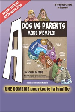 Affiche de Ados VS Parents mode d'emploi