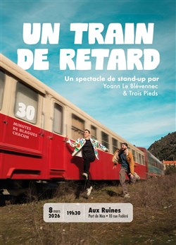 Affiche de Un train de retard