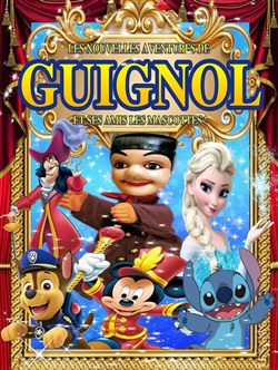 Affiche de Les Nouvelles Aventures de Guignol et ses amis les Mascottes à Castelnau le Lez