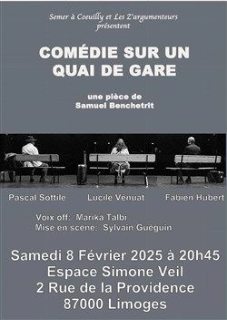 Affiche de Comédie sur un quai de gare