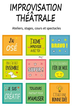 Affiche de Atelier d'improvisation théâtrale