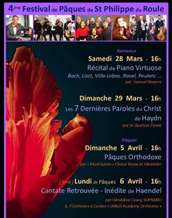 Affiche de Récital de Piano Virtuose !