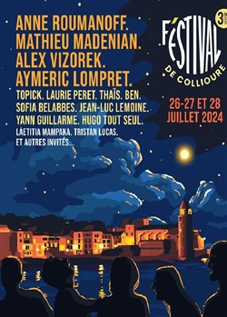 Affiche de Les talents de demain | F'estival d'humour de Collioure 2024