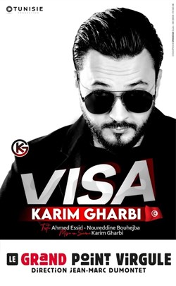 Affiche de Karim Gharbi dans Visa