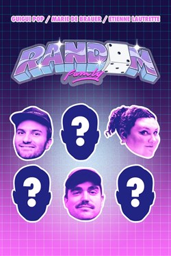 Affiche de La Random Family au Jamel Comedy Club