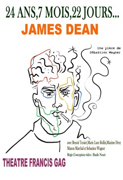 Affiche de 24 ans, 7 mois, 22 jours... James Dean