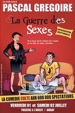 Affiche de La guerre des sexes