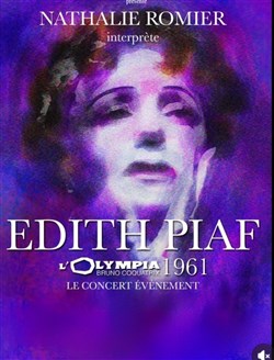 Affiche de edith piaf 1961