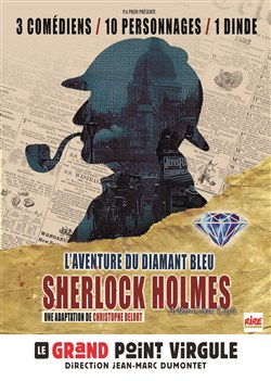 Affiche de Sherlock Holmes et l'Aventure du Diamant Bleu