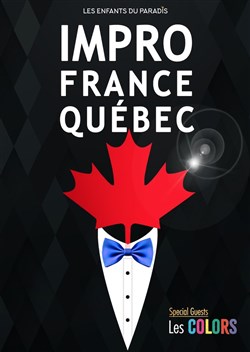 Affiche de Impro France / Québec spécial St Valentin