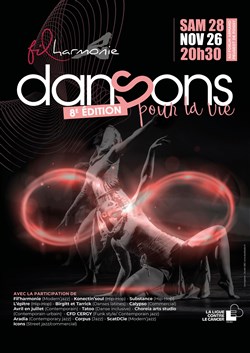 Affiche de Dansons pour la Vie | 8ème édition