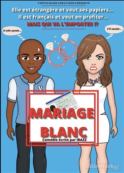 Affiche de Mariage Blanc