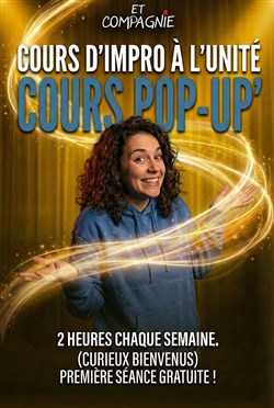 Affiche de Cours d'impro Pop-Up'