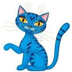Affiche de Le Chat bleu pour les petits