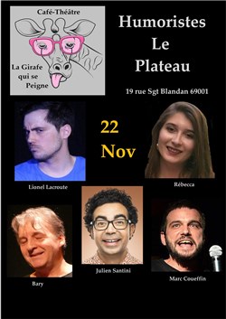 Affiche de Humoristes : Le Plateau de la Girafe