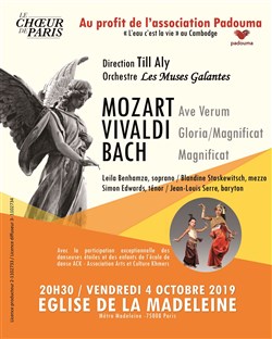Affiche de Concert au profit de l'association Padouma