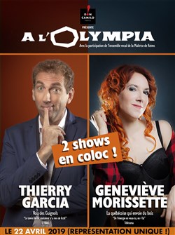 Affiche de Geneviève Morissette & Thierry Garcia