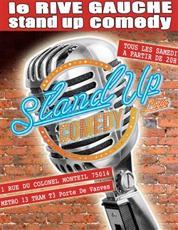 Affiche de Rive Gauche Stand up Club