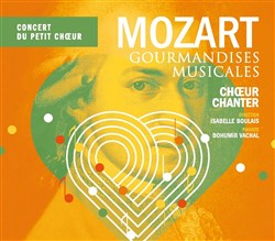 Affiche de Mozart, gourmandises musicales