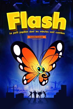 Affiche de Flash, le petit papillon dont les minutes sont contées