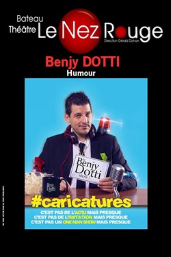 Affiche de Benjy Dotti dans The comic late show