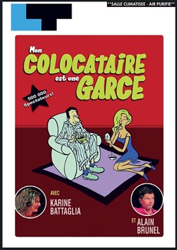 Affiche de Mon colocataire est une garce
