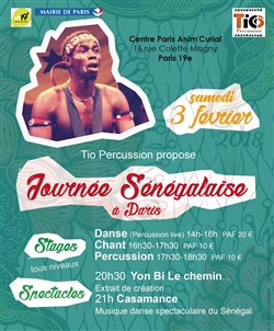 Affiche de Journée Sénégalaise à Paris