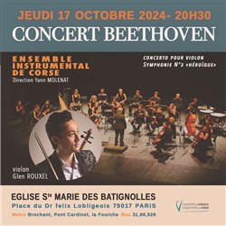 Affiche de Concert Beethoven