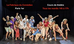 Affiche de Cours théâtre adultes après-midi à Paris, saison 2026-2027
