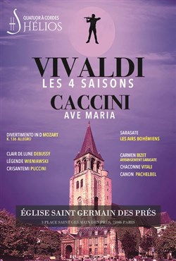 Affiche de Les 4 Saisons de Vivaldi, Ave Maria et Célèbres Concertos