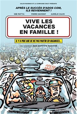 Affiche de Ados.com : Vive les vacances en famille