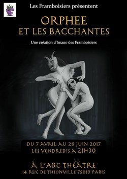 Affiche de Orphée et les bacchantes